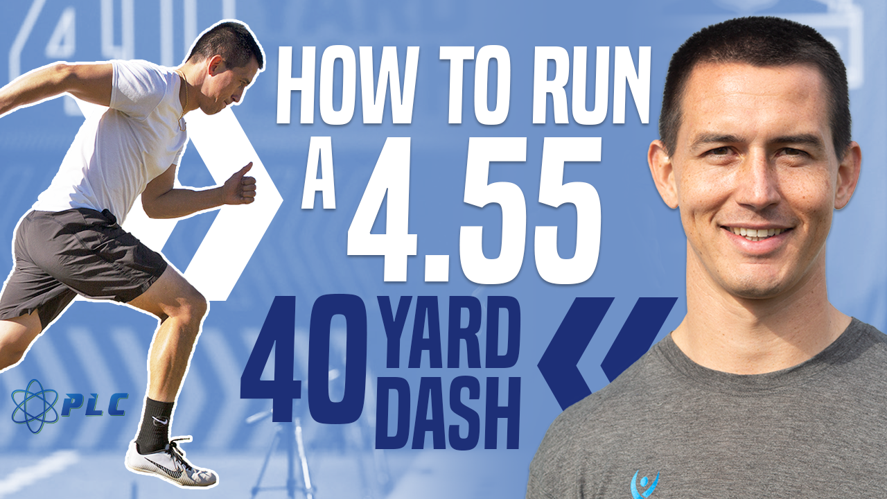 How To Run A 4.55 40 Yard Dash Free Program